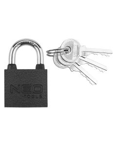 Kłódka 30 mm, 3 klucze 85-056