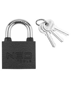 Kłódka 50 mm, 3 klucze 85-058