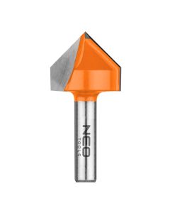 Frez do rowków typu V, TCT, 25.4 x 25.4 mm, trzpień 8 mm 56-210