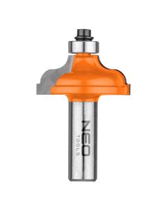 Frez kształtowy z łożyskiem, zaokrąglający, TCT, 38.6 x 15.9 mm, trzpień 12 mm 56-229