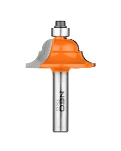 Frez kształtowy z łożyskiem, ozdobny, TCT, 34.9 x 15 mm, trzpień 8 mm 56-233