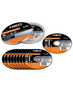 Tarcza tnąca do metalu 115 x 1.0 x 22.2 mm, 41 A60-R-BF, INOX, 10 szt. 55-570