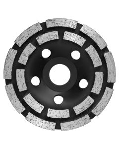 Tarcza diamentowa szlifierska 115 x 22.2 x 5 mm, podwójny segment 57-886