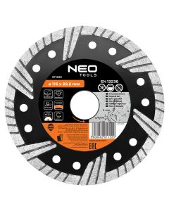 Tarcza diamentowa 115 x 22.2 mm, turbo 57-625