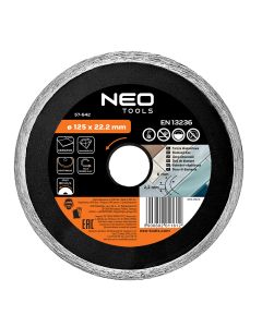 Tarcza diamentowa 125 x 22.2 mm, pełna 57-642