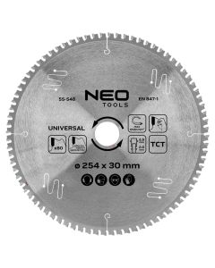 Tarcza do pilarki, widiowa, 254 x 30 mm, 80 zębów, uniwersalna 55-548