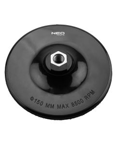 Tarcza mocująca z rzepem 150 mm x 12 mm, gwint M14 55-826