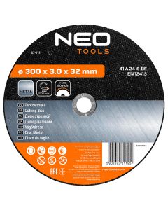 Tarcza tnąca do metalu 300 x 3.0 x 32.0 mm, 41 A24-S-BF 57-711