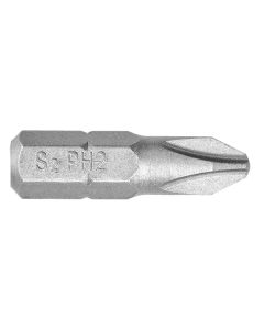 Końcówki wkrętakowe PH2 x 25 mm, 20 szt. 57-955