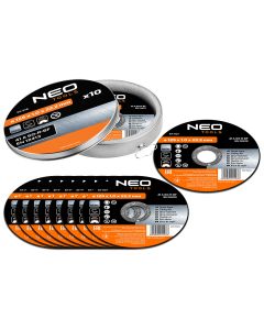 Tarcza tnąca do metalu 125 x 1.0 x 22.2 mm, 41 A60-R-BF, 10 szt. 55-576