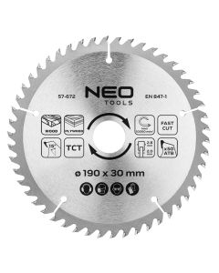 Tarcza do pilarki, widiowa, 190 x 30 mm, 50 zębów 57-672