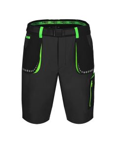 Krótkie spodenki PREMIUM, 4 way stretch, czarne 81-277