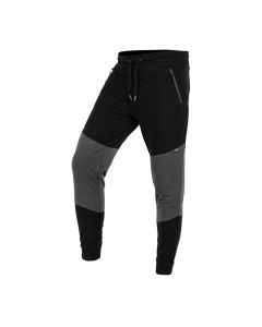 Spodnie dresowe COMFORT, czarno-szare 81-282