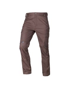 Spodnie robocze Mix&Match, stretch, brązowe 81-298-3