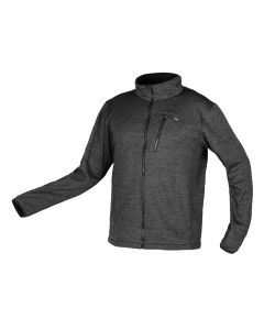 Bluza rozpinana OUTDOOR, pique, szara 81-515