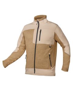 Bluza softshell OUTDOOR, beżowa 81-516