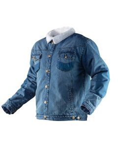 Kurtka jeansowa ocieplana DENIM 81-557