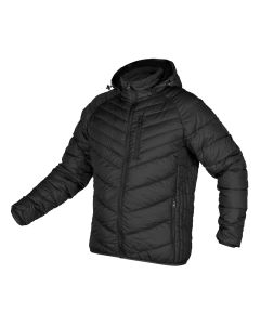 Kurtka Mix&Match, pikowana, puchowa, lekka, czarna 81-576-1
