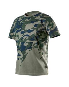 T-shirt roboczy z nadrukiem CAMO 81-613