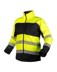 Kurtka robocza ostrzegawcza Softshell, żółta 81-702