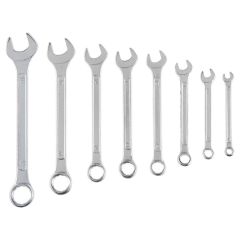 Klucze płasko-oczkowe 6-19 mm, zestaw 8 szt. 35D356