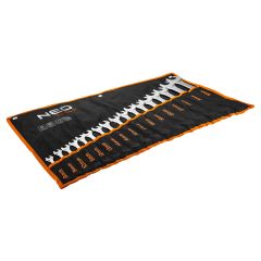 Klucze płasko-oczkowe 8-32 mm, zestaw 17 szt. 09-753