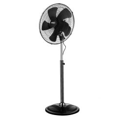 Wentylator podłogowy warsztatowy 100W, średnica 45 cm, 3 prędkości, oscylacja 90-003