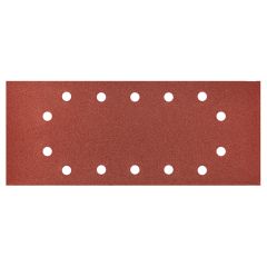 Papier ścierny 115 x 280 mm, K240, 5 szt., z otworami 55H734