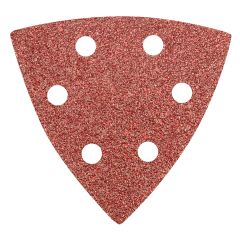 Papier ścierny delta na rzep 93 x 93 mm K 40, 5 szt., z otworami 55H763