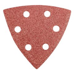 Papier ścierny delta na rzep 93 x 93 mm K 60, 5 szt., z otworami 55H764
