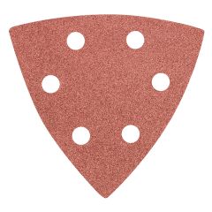 Papier ścierny delta na rzep 93 x 93 mm K 120, 5 szt., z otworami 55H767