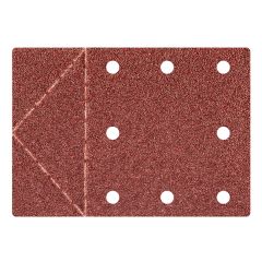 Papier ścierny 115 x 160 mm, otwory, perforacja do odrywania, rzep. K40, 3 szt. 55H812