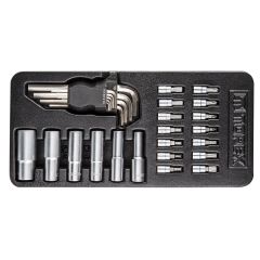 Zestaw bitów, nasadek i imbusów 29 szt., wkładka 79R515