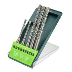 Zestaw wierteł do betonu SDS, zestaw 5 szt. - 5, 6 x 110 mm + 8, 10, 12 x 160 mm 60H685