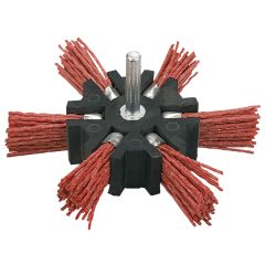 Szczotka ścierna miotełkowa z trzpieniem 100 mm 62H720