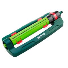 Zraszacz oscylacyjny, powierzchnia zraszania 15 x 19 m, 18 dyszy zraszających, igła do udrażniania dysz 15G772