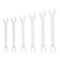 Klucze płasko-oczkowe 8-17 mm, zestaw 6 szt. 35D355