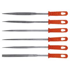 Pilniki iglaki do metalu, zestaw 6 szt. 06A025