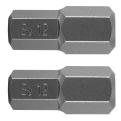 Końcówka HEX 12 x 30 mm, S2, 2 szt. 10-978