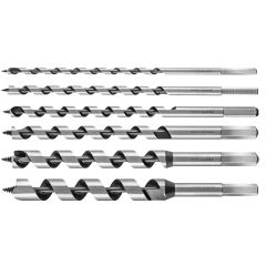 Wiertła spiralne do drewna 230 mm, zestaw 6 szt. 60H800