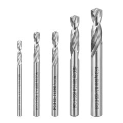Wiertła specjalistyczne do rozwiercania zapieczonych śrub, HSS-E Co8, 3.2-8.5 mm, krótkie, kpl.5szt. 08-950
