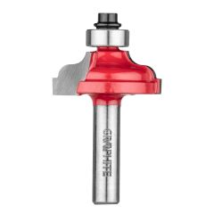 Frez kształtowy z łożyskiem, zaokrąglający, HM, 32 x 12.9 mm, trzpień 8 mm 56H228