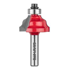 Frez kształtowy z łożyskiem, ozdobny, HM, 28.8 x 15.9 mm, trzpień 8 mm 56H239