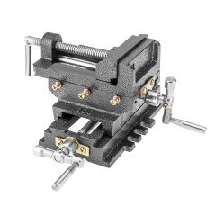 Imadło maszynowe krzyżowe dwuosiowe 100 mm 35-035