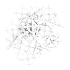 Krzyżyki dystansowe z kółkiem 4.0 mm, 100 szt. 61-117