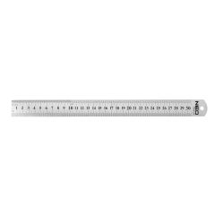 Przymiar liniowy 30 cm, stal nierdzewna 72-213