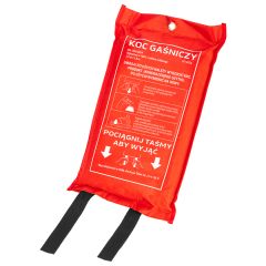 Koc gaśniczy szklany 1.2 x 1.8 m 97-674