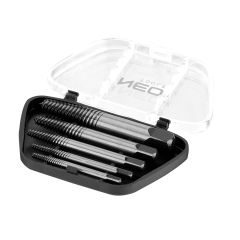 Wykrętaki do zerwanych śrub, zestaw 5 szt. 09-615