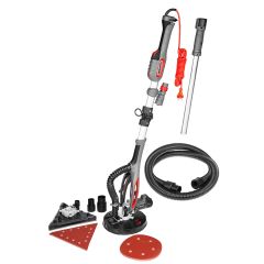 Szlifierka do gipsu 710W, 225mm/215 mm, okrągła i trójkątna stopa, latarka 59G264