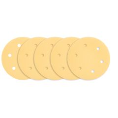 Papier ścierny na rzep 225 mm, K180, 5 szt., z 6 otworami do szlifierki 59G264, 59G265 54H031